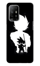 Goku Shadow Oppo F19 Pro+ Hard Case Back Cover by Casekaro