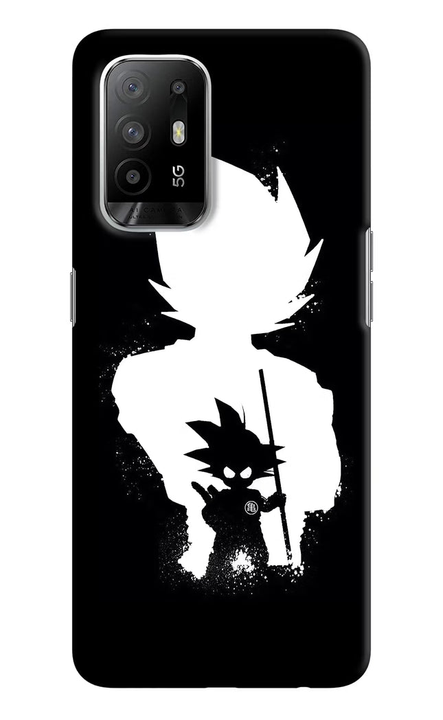 Goku Shadow Oppo F19 Pro+ Hard Case Back Cover by Casekaro