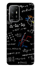 Mathematics Formula Oppo F19 Pro+ Hard Case Back Cover by Casekaro