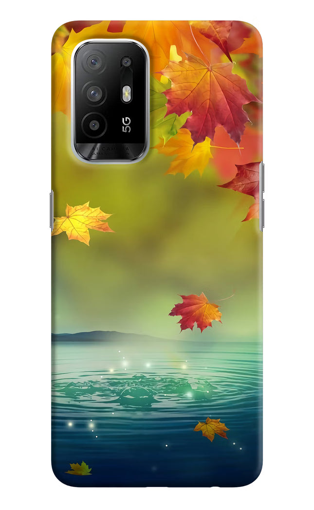 Flowers Oppo F19 Pro+ Hard Case Back Cover by Casekaro