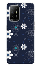 Flowers Oppo F19 Pro+ Hard Case Back Cover by Casekaro