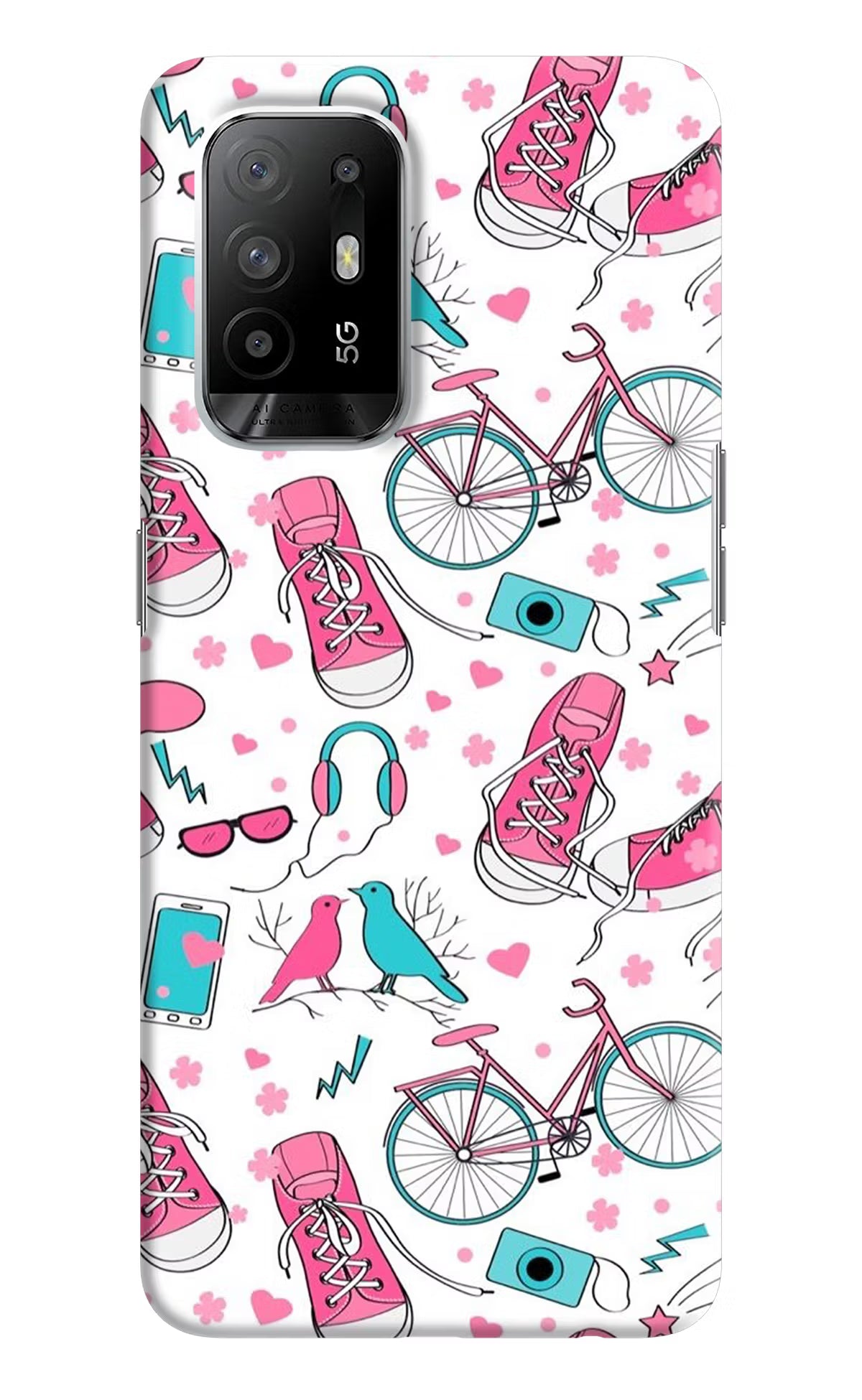 Artwork Oppo F19 Pro+ Hard Case Back Cover by Casekaro