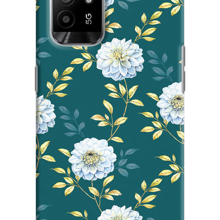 Flowers Oppo F19 Pro+ Hard Case Back Cover by Casekaro