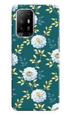 Flowers Oppo F19 Pro+ Hard Case Back Cover by Casekaro