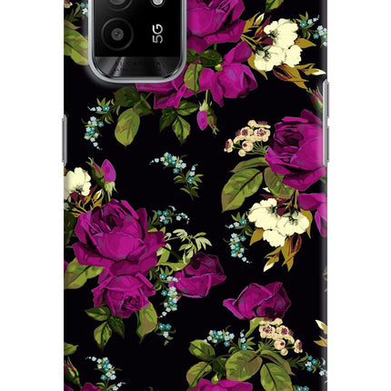 Flowers Oppo F19 Pro+ Hard Case Back Cover by Casekaro