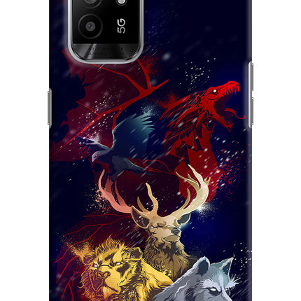 Game Of Thrones Oppo F19 Pro+ Hard Case Back Cover by Casekaro