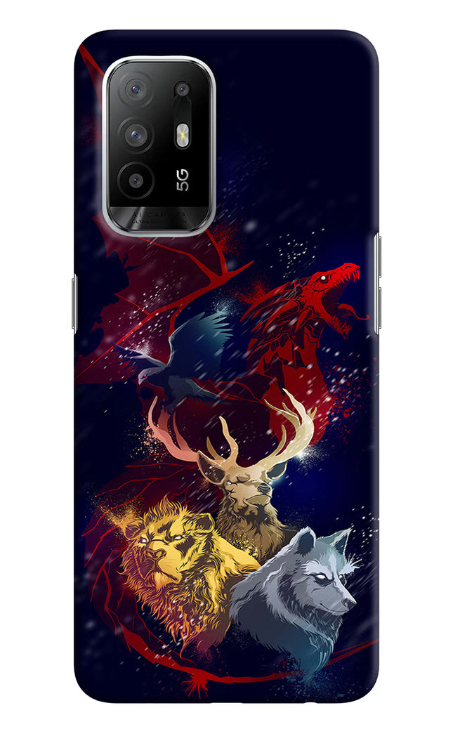 Game Of Thrones Oppo F19 Pro+ Hard Case Back Cover by Casekaro