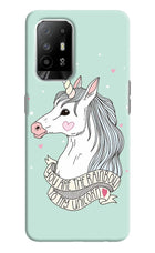 Unicorn Wallpaper Oppo F19 Pro+ Hard Case Back Cover by Casekaro