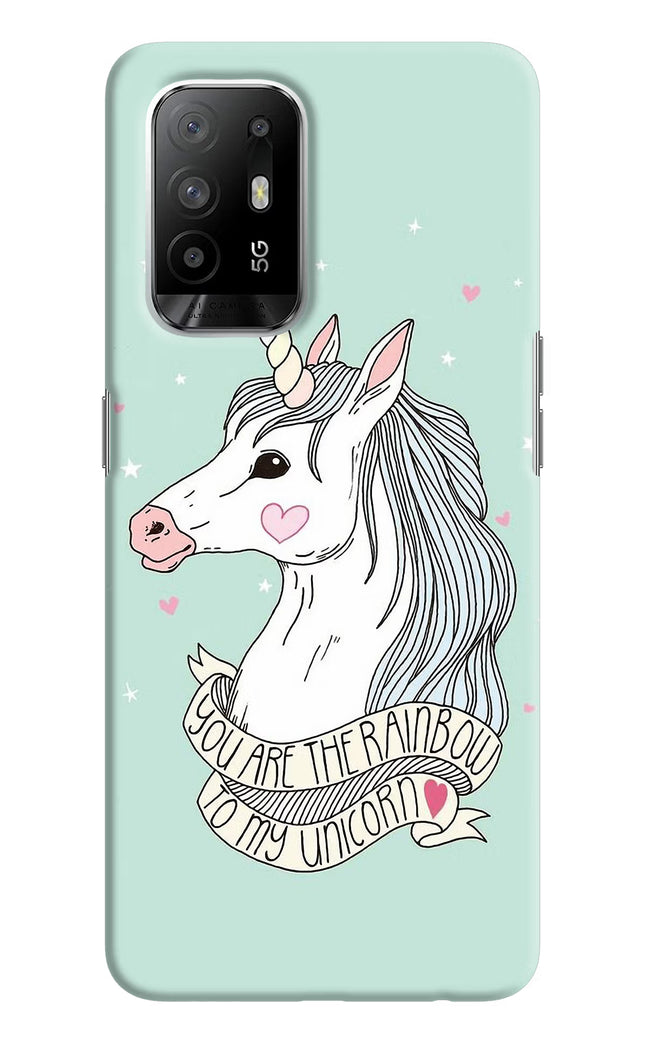 Unicorn Wallpaper Oppo F19 Pro+ Hard Case Back Cover by Casekaro