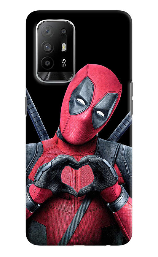 Deadpool Oppo F19 Pro+ Hard Case Back Cover by Casekaro