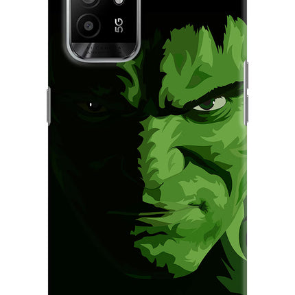 HULK Oppo F19 Pro+ Hard Case Back Cover by Casekaro