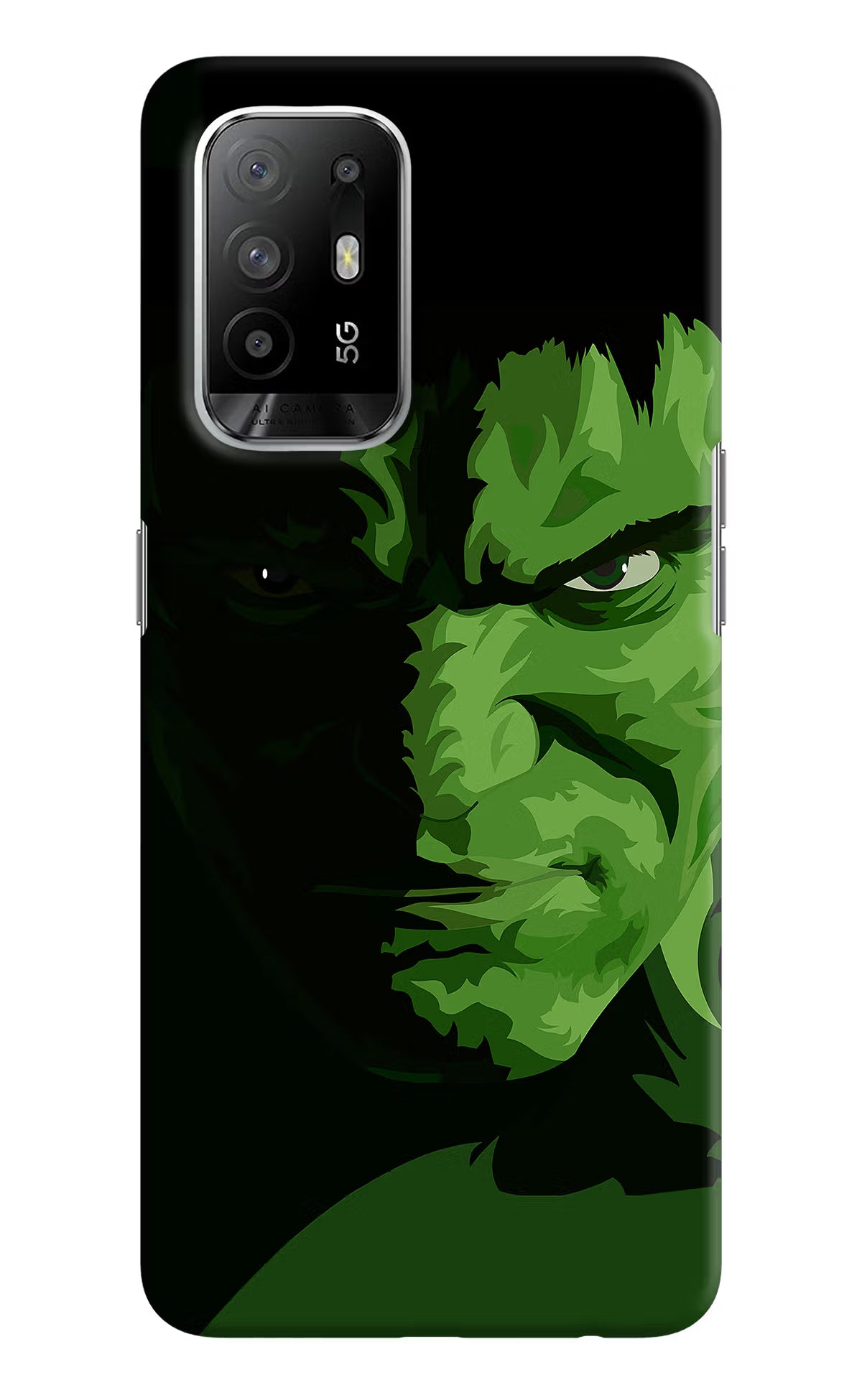 HULK Oppo F19 Pro+ Hard Case Back Cover by Casekaro