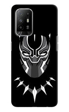 Black Panther Oppo F19 Pro+ Hard Case Back Cover by Casekaro