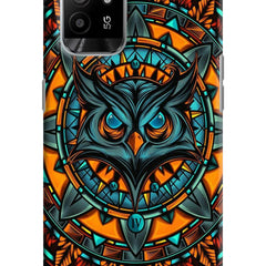 Angry Owl Art Oppo F19 Pro+ Hard Case Back Cover by Casekaro