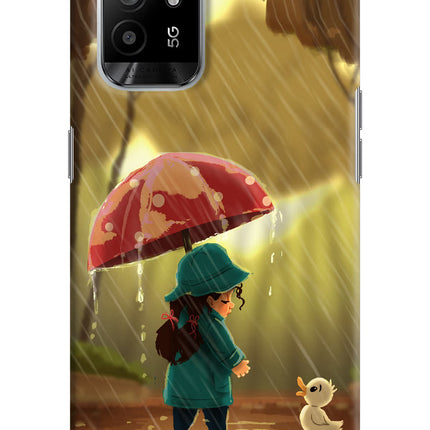 Rainy Day Oppo F19 Pro+ Hard Case Back Cover by Casekaro