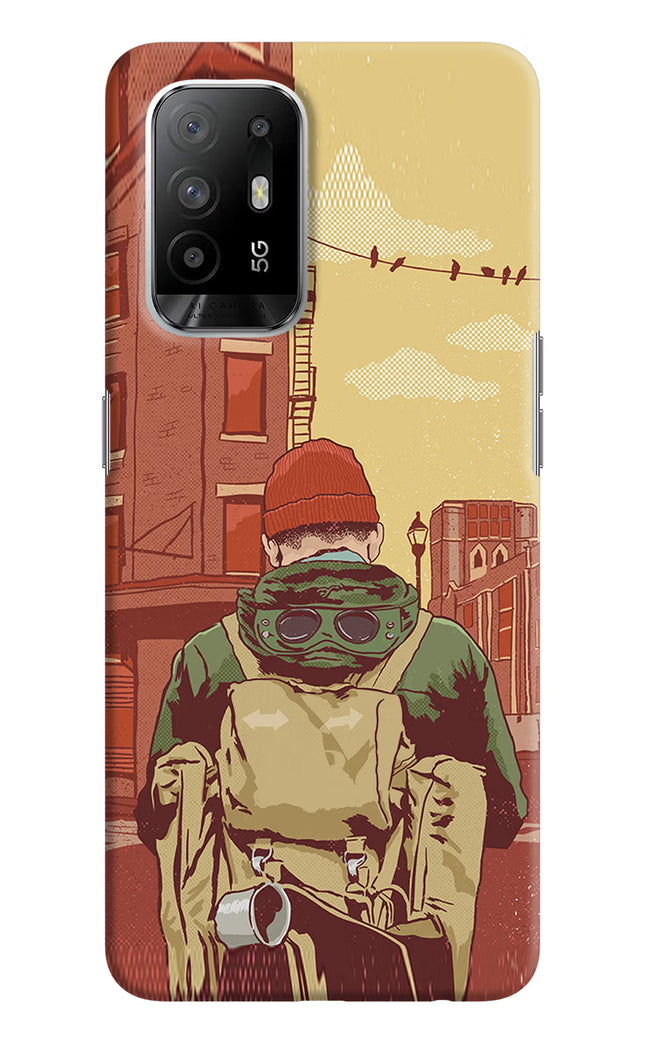 Adventurous Oppo F19 Pro+ Hard Case Back Cover by Casekaro
