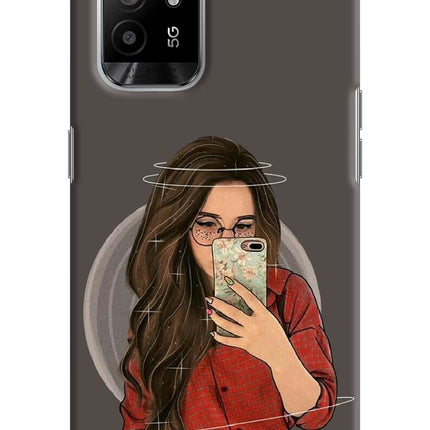 Selfie Queen Oppo F19 Pro+ Hard Case Back Cover by Casekaro