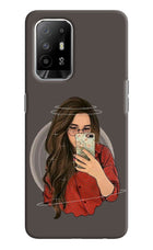 Selfie Queen Oppo F19 Pro+ Hard Case Back Cover by Casekaro