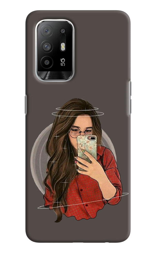 Selfie Queen Oppo F19 Pro+ Hard Case Back Cover by Casekaro