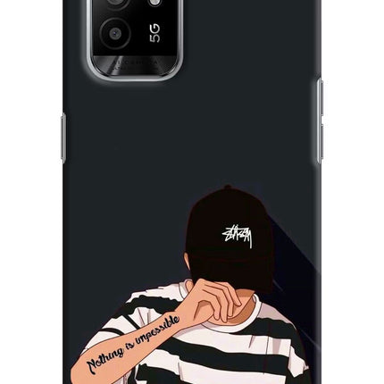 Aesthetic Boy Oppo F19 Pro+ Hard Case Back Cover by Casekaro