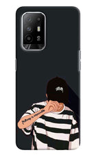 Aesthetic Boy Oppo F19 Pro+ Hard Case Back Cover by Casekaro