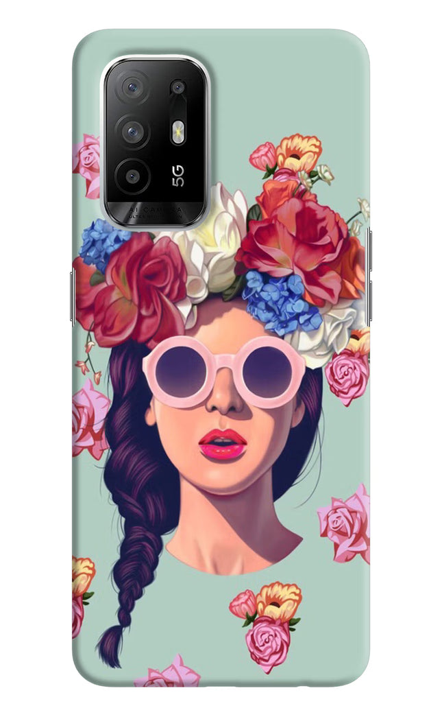 Pretty Girl Oppo F19 Pro+ Hard Case Back Cover by Casekaro