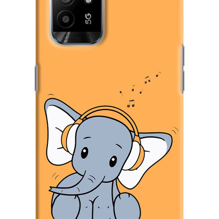 High On Music Oppo F19 Pro+ Hard Case Back Cover by Casekaro