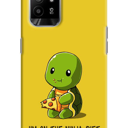 I'm on Ninja Diet Oppo F19 Pro+ Hard Case Back Cover by Casekaro