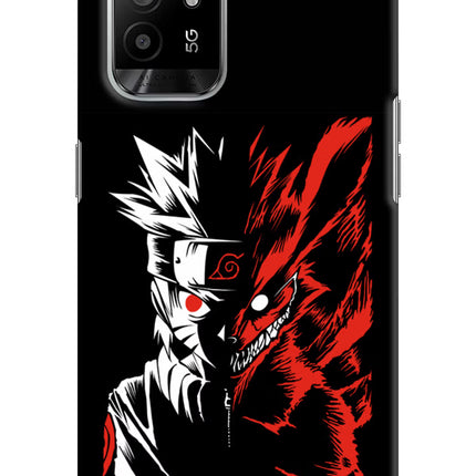 Naruto Two Face Oppo F19 Pro+ Hard Case Back Cover by Casekaro