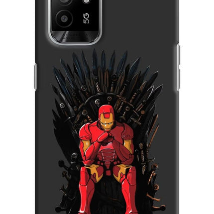 Ironman Throne Oppo F19 Pro+ Hard Case Back Cover by Casekaro