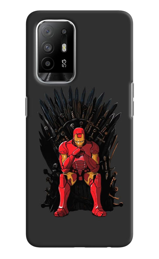 Ironman Throne Oppo F19 Pro+ Hard Case Back Cover by Casekaro
