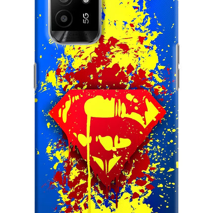 Superman logo Oppo F19 Pro+ Hard Case Back Cover by Casekaro