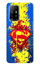 Superman logo Oppo F19 Pro+ Hard Case Back Cover by Casekaro