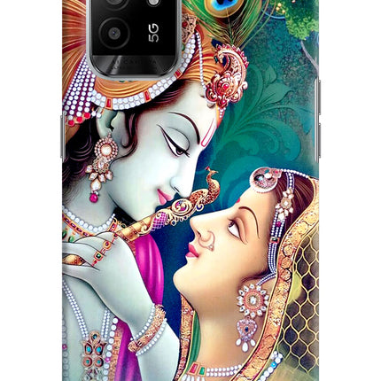 Lord Radha Krishna Oppo F19 Pro+ Hard Case Back Cover by Casekaro