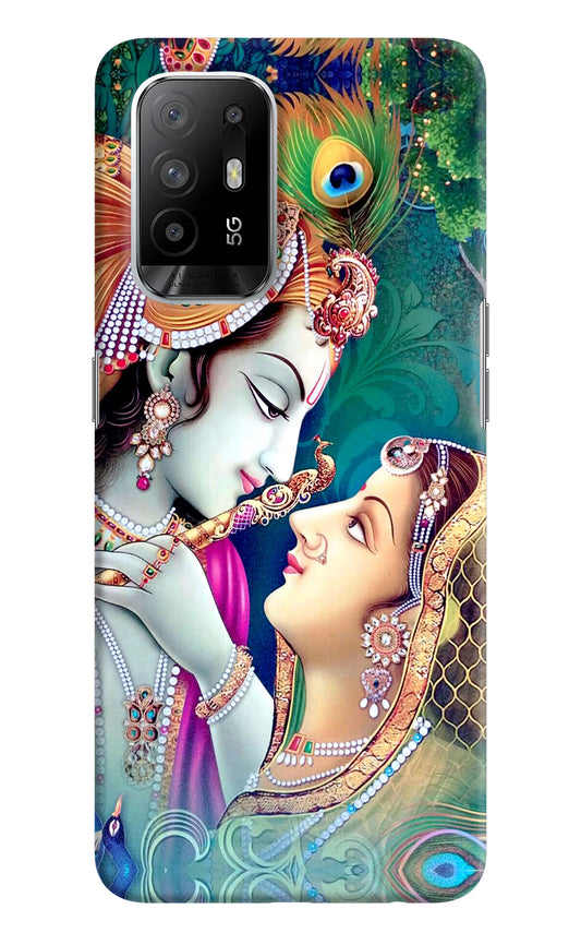 Lord Radha Krishna Oppo F19 Pro+ Hard Case Back Cover by Casekaro