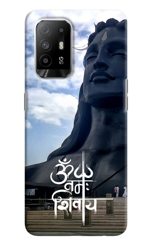 Om Namah Shivay Oppo F19 Pro+ Hard Case Back Cover by Casekaro