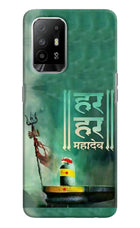 Har Har Mahadev Shivling Oppo F19 Pro+ Hard Case Back Cover by Casekaro