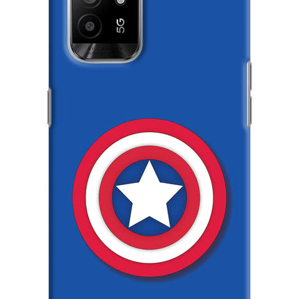Shield Oppo F19 Pro+ Hard Case Back Cover by Casekaro