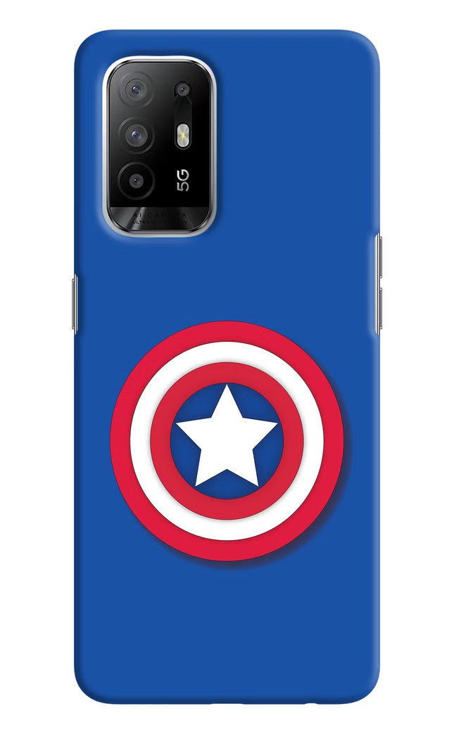Shield Oppo F19 Pro+ Hard Case Back Cover by Casekaro