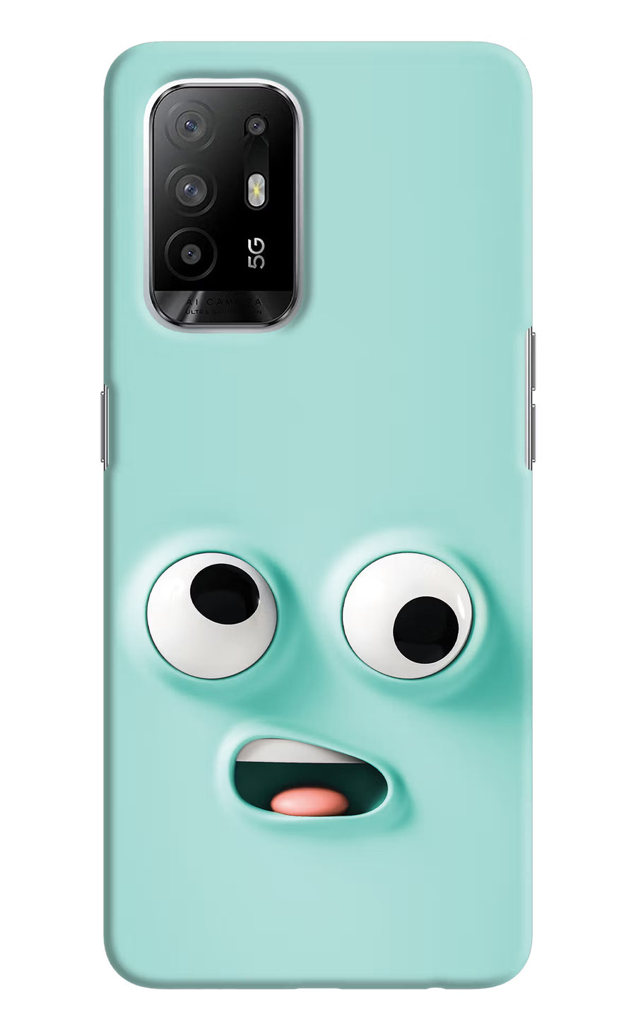 Funny Cartoon Oppo F19 Pro+ Back Cover, Hard case