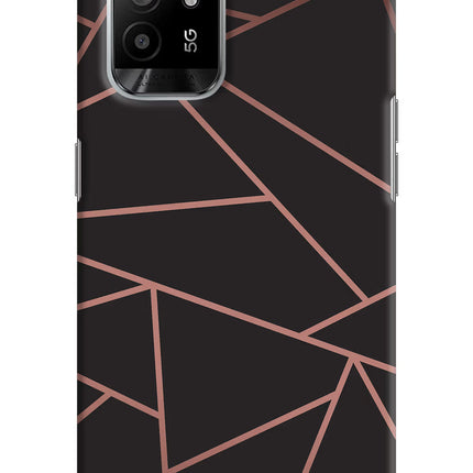 Geometric Pattern Oppo F19 Pro+ Hard Case Back Cover by Casekaro