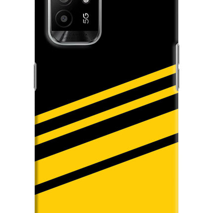 Yellow Shades Oppo F19 Pro+ Hard Case Back Cover by Casekaro