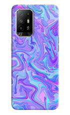 Glitter Oppo F19 Pro+ Hard Case Back Cover by Casekaro
