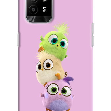 Cute Little Birds Oppo F19 Pro+ Hard Case Back Cover by Casekaro