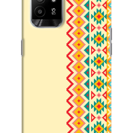 Ethnic Seamless Oppo F19 Pro+ Hard Case Back Cover by Casekaro