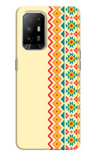 Ethnic Seamless Oppo F19 Pro+ Hard Case Back Cover by Casekaro