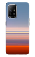 Morning Colors Oppo F19 Pro+ Hard Case Back Cover by Casekaro