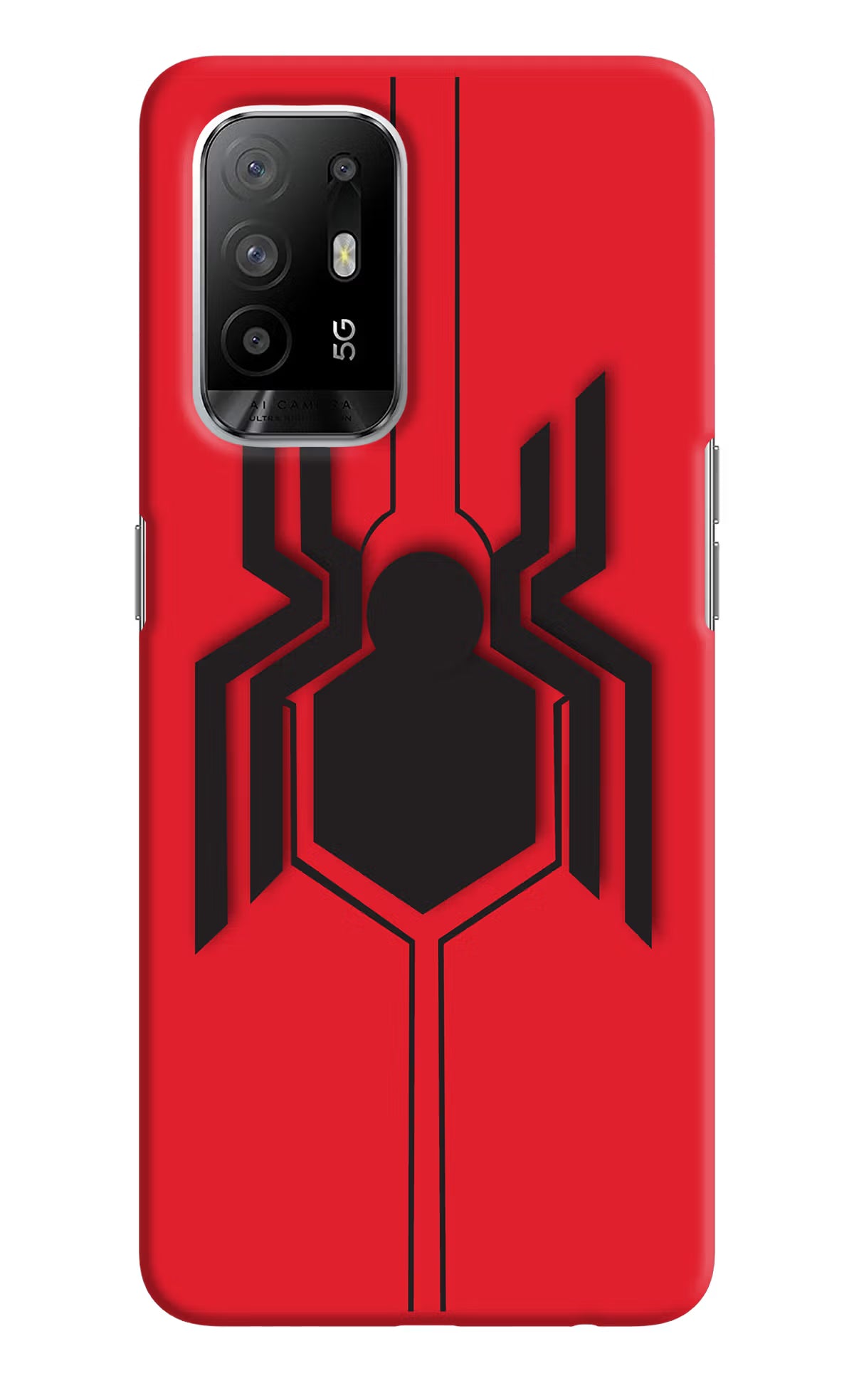 Spider Oppo F19 Pro+ Hard Case Back Cover by Casekaro