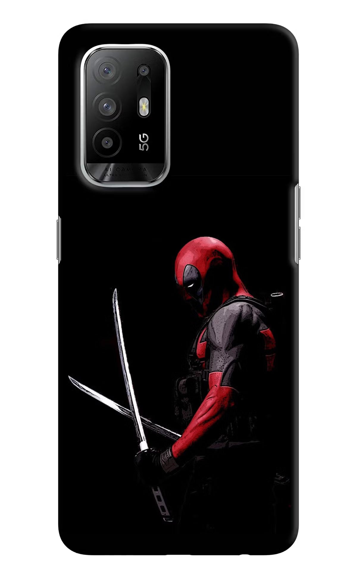 Deadpool Oppo F19 Pro+ Hard Case Back Cover by Casekaro
