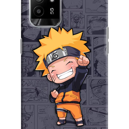 Chota Naruto Oppo F19 Pro+ Hard Case Back Cover by Casekaro